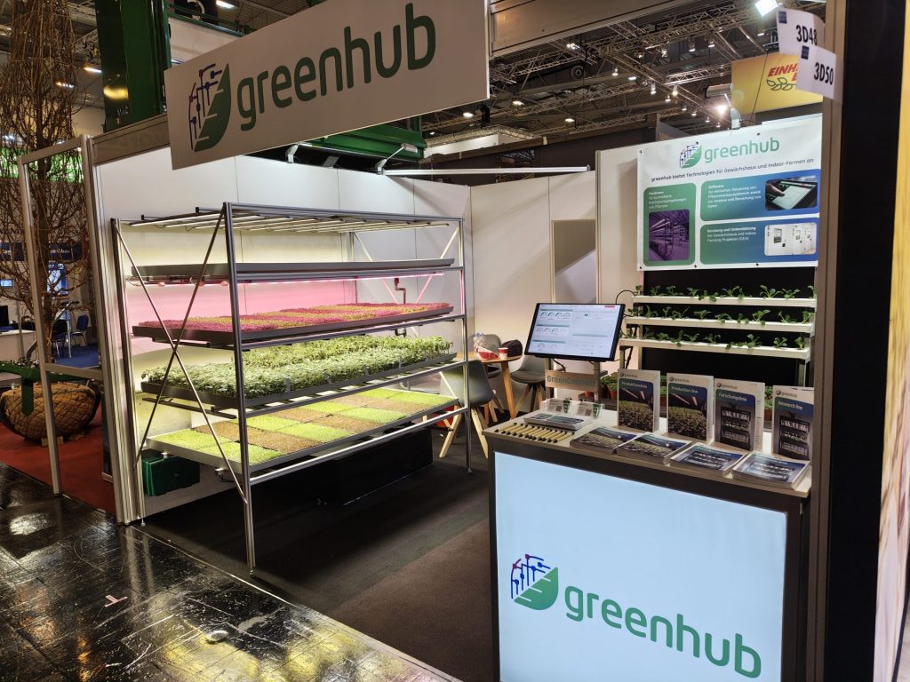 greenhub booth with GreenPro Lite at the IPM 2026
